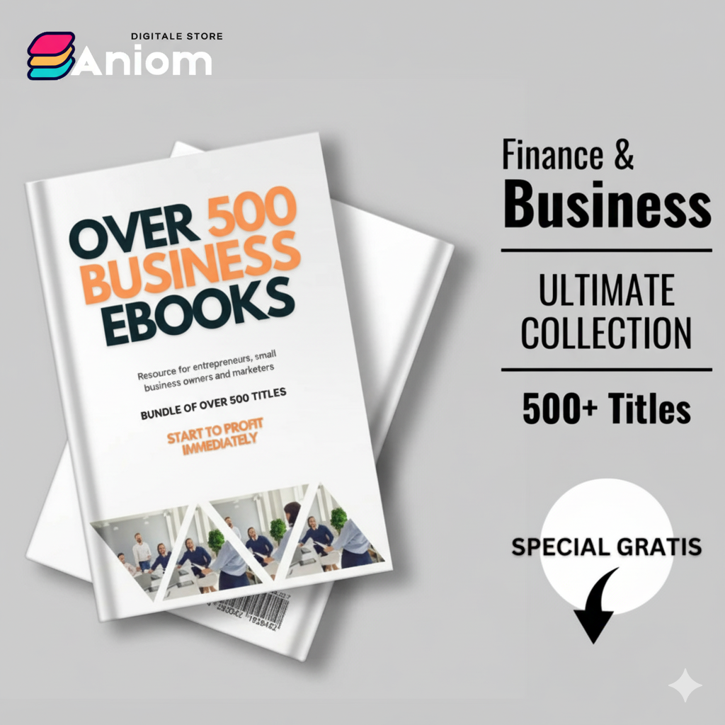 500+ Premium Business eBooks Collection (PLR) + FREE Business Email Pack | Mega Bundle
