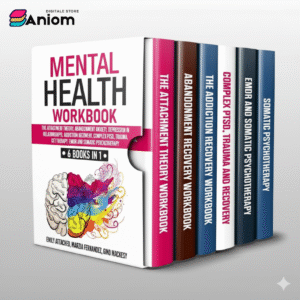 6-in-1 Mental Health Workbook | Attachment Theory, Abandonment Anxiety & More