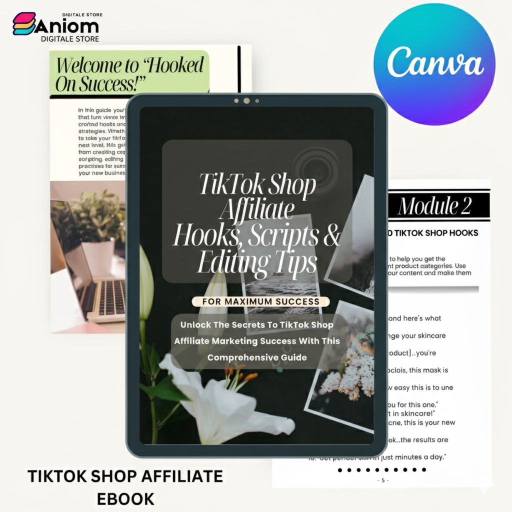 TikTok Affiliate Hooks & Scripts Bundle 2025 | Monetize TikTok | MRR & PLR Rights