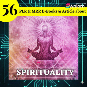 Spirituality Mega Pack: 56 PLR eBooks + Articles | Full Resell Rights