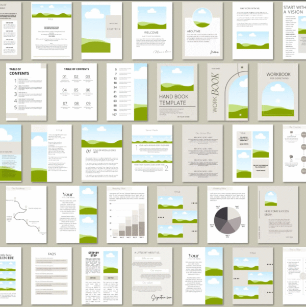 150 Editable Canva eBook & Course Workbook Templates | Create Professional eBooks Easily - Image 2