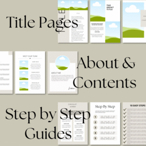 150 Editable Canva eBook & Course Workbook Templates | Create Professional eBooks Easily