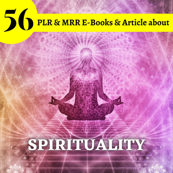 Spirituality Mega Pack: 56 PLR eBooks + Articles | Full Resell Rights - Image 5