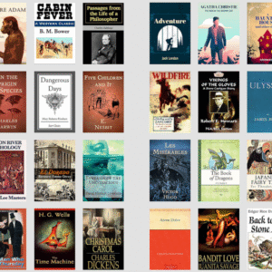 1000 Classic & Famous Novels Digital Library | PLR eBook Bundle | 100% Copyright-Free