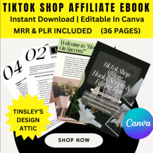 TikTok Affiliate Hooks & Scripts Bundle 2025 | Monetize TikTok | MRR & PLR Rights