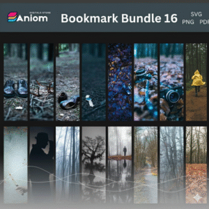 Thriller & Horror Bookmark Bundle | Crime, Suspense & Horror Digital Bookmarks | Instant Download